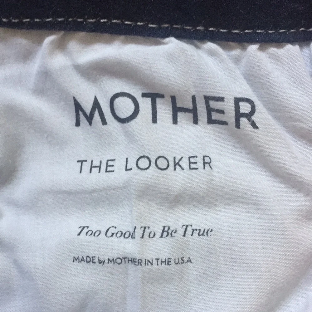 MOTHER The Looker Mid-rise Skinny Jeans 26 - Picture 4 of 4